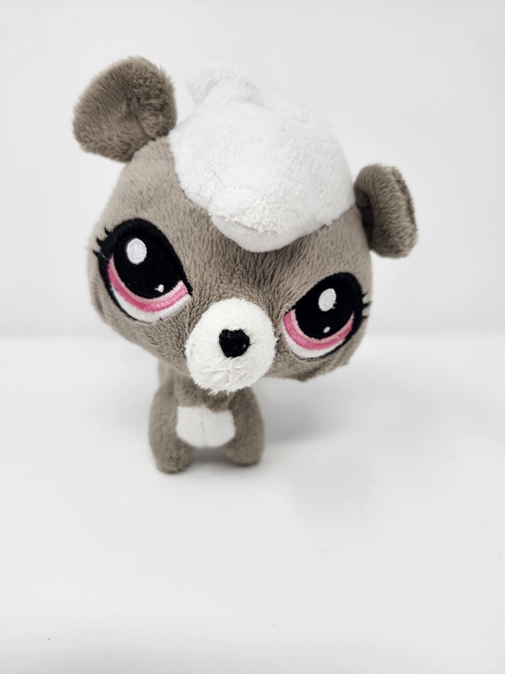 Littlest Pet Shop Pepper Clark Plush 2014 LPS Skunk Stuffed Animal Hasbro